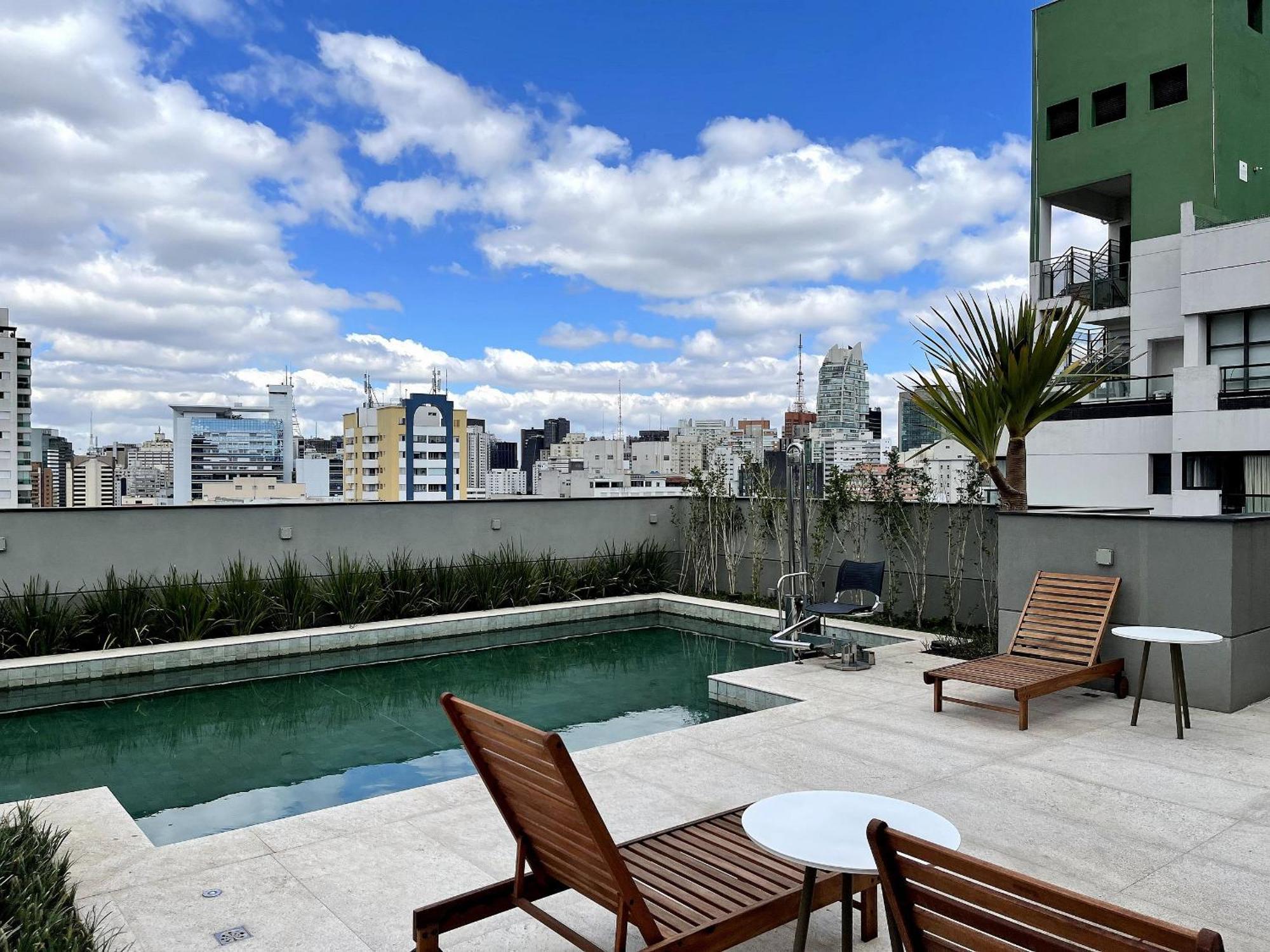Belint Bela Cintra: A 5 Minutos Da Paulista Com Piscina No Rooftop São Paulo Exterior foto